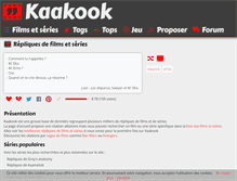 Tablet Screenshot of kaakook.fr